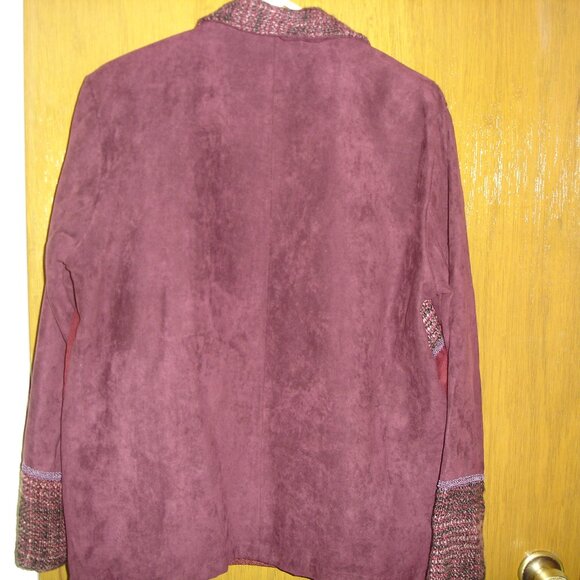 WOMENS SARA MORGAN For HABAND 3 PIECE PANTSUIT SIZE LA BURGANDY - Picture 12 of 16